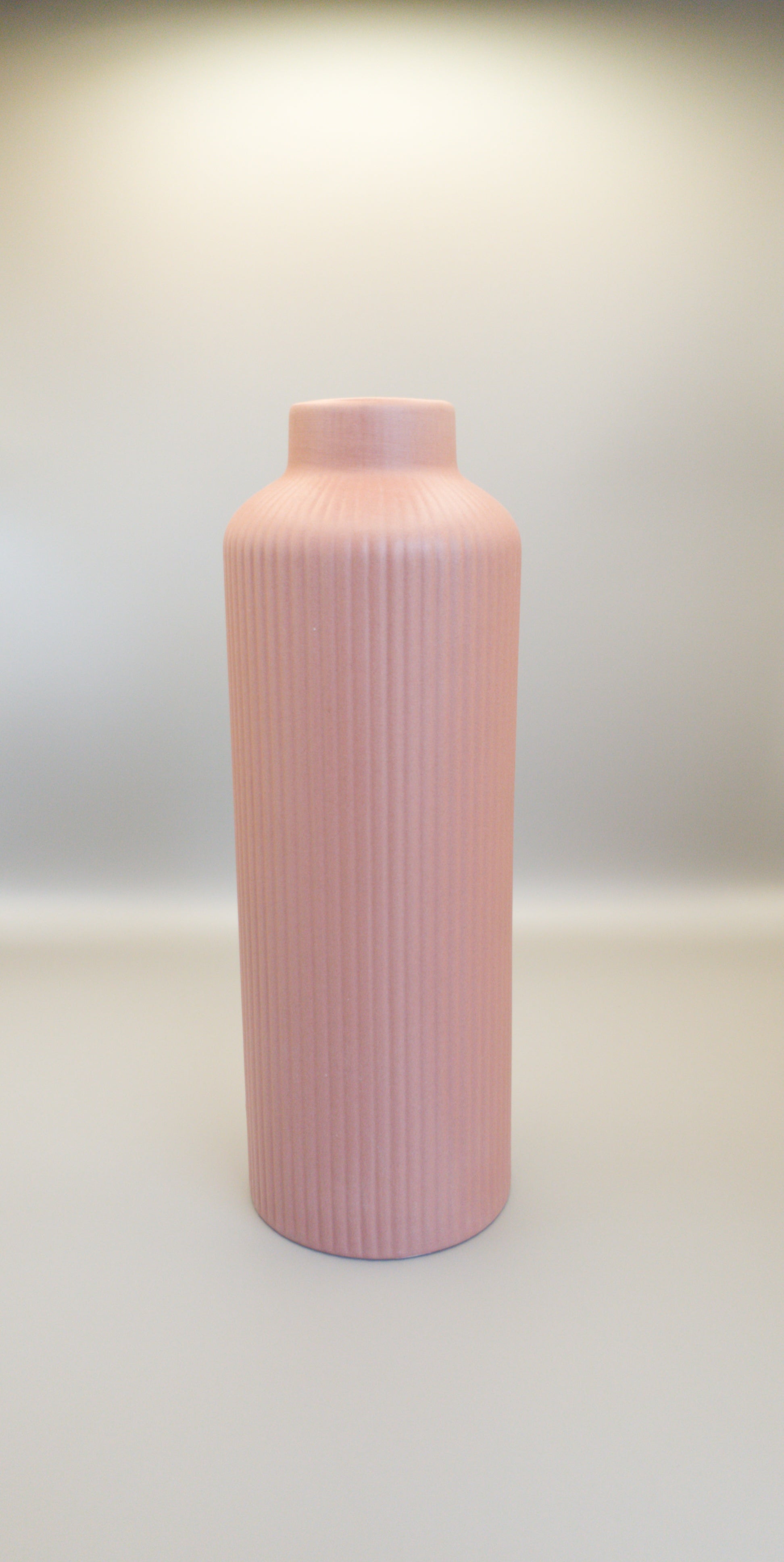 Vaas keramiek Roze hoog