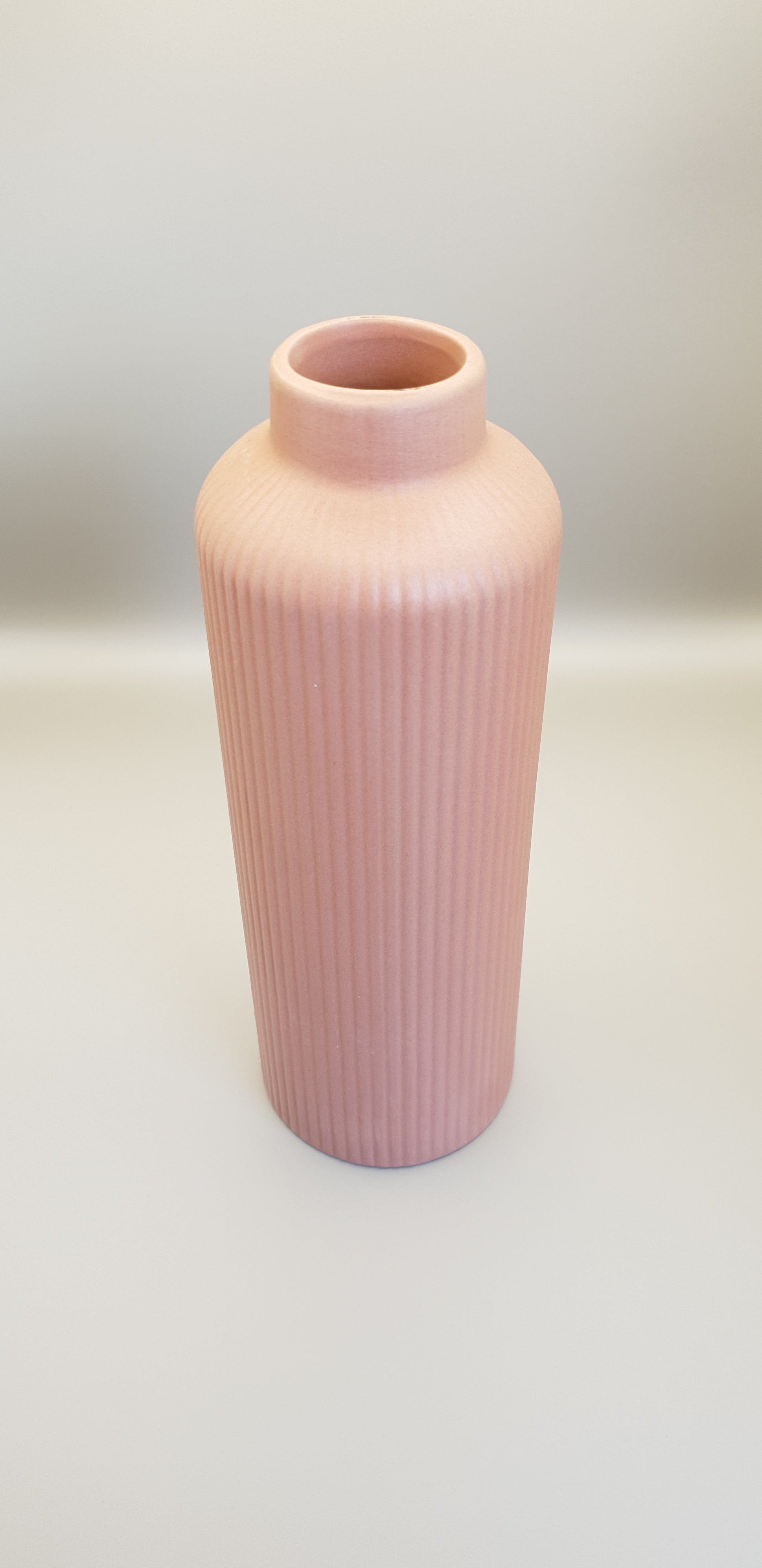 Vaas keramiek Roze hoog
