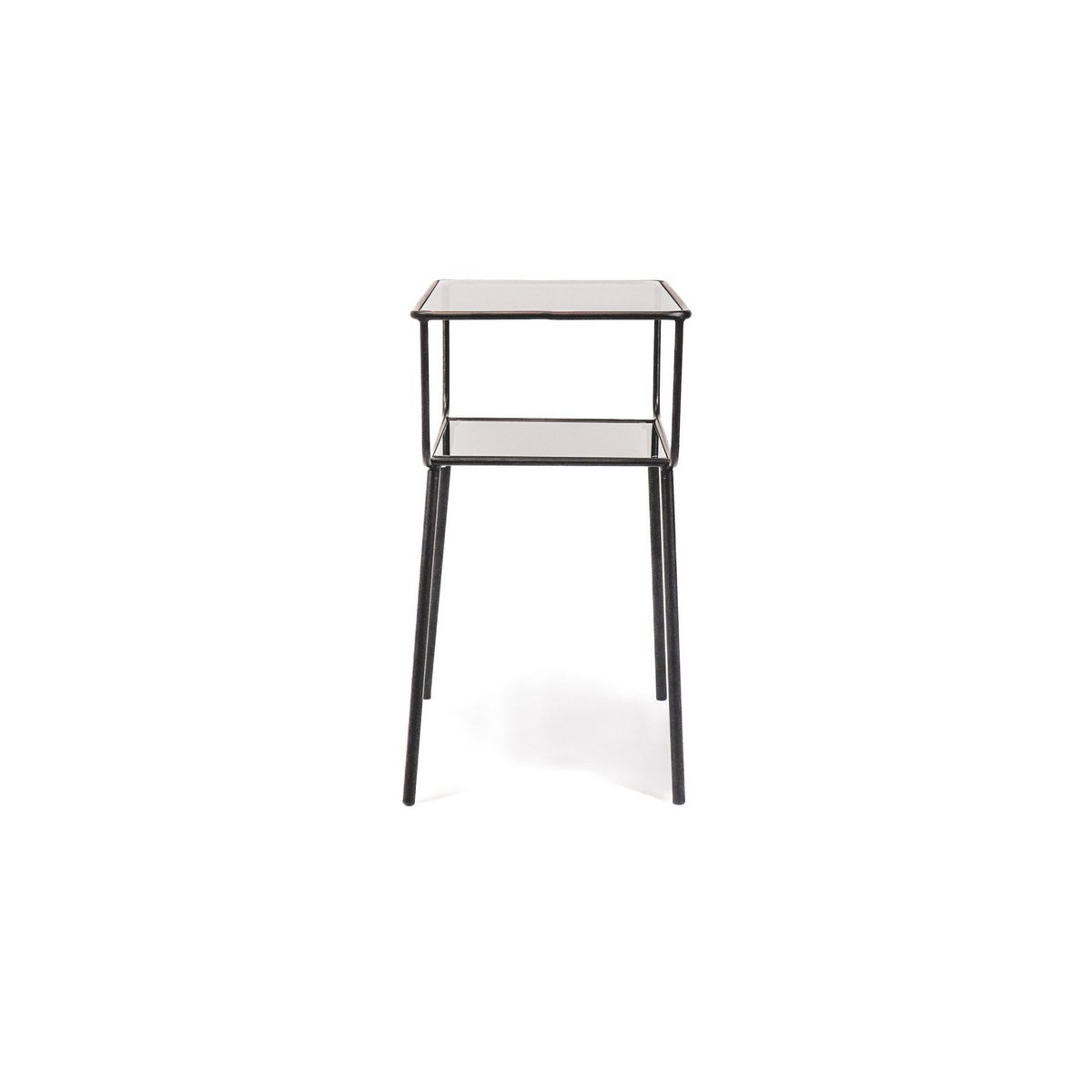 Side Table / Bedside table - Black - 50x35x60cm