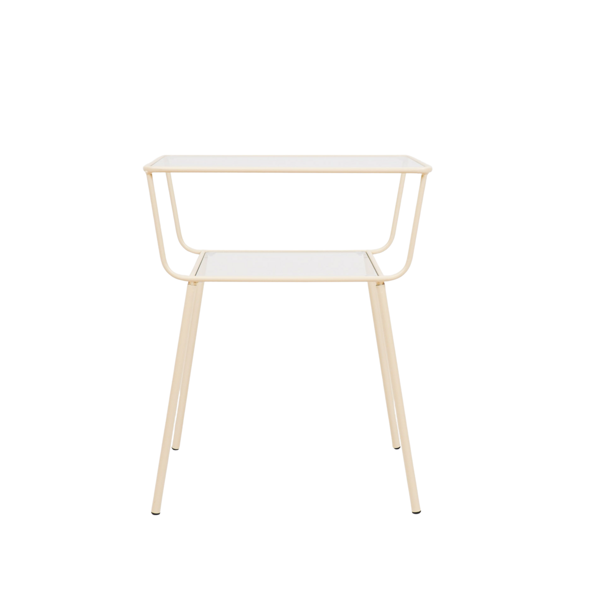 Side Table / Bedside table - Sand - 50x35x60cm