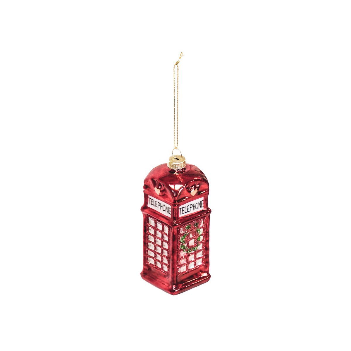 Xmas Hanger - Jubilee Kiosk - Glass - 4,5x4,5x12cm