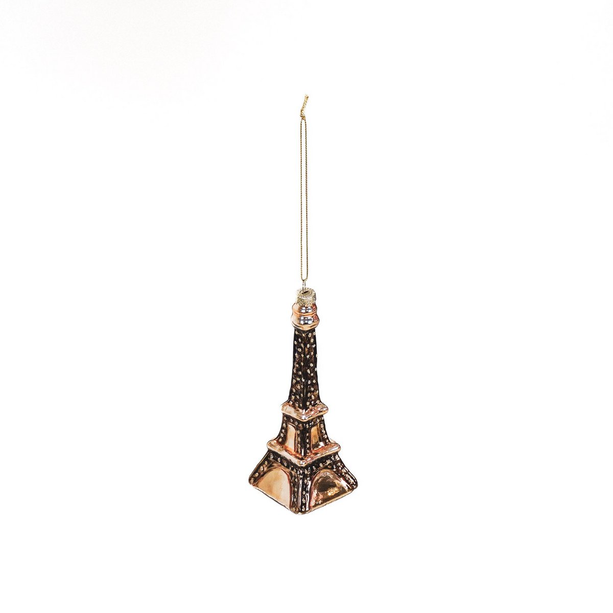 Xmas Hanger - Eiffel Tower - Glass - 5x5x13,5cm