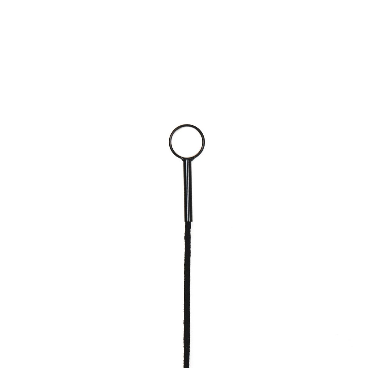 Mirror - Round Wall Mirrors - Metal - Black-S2- 25x90&30x100