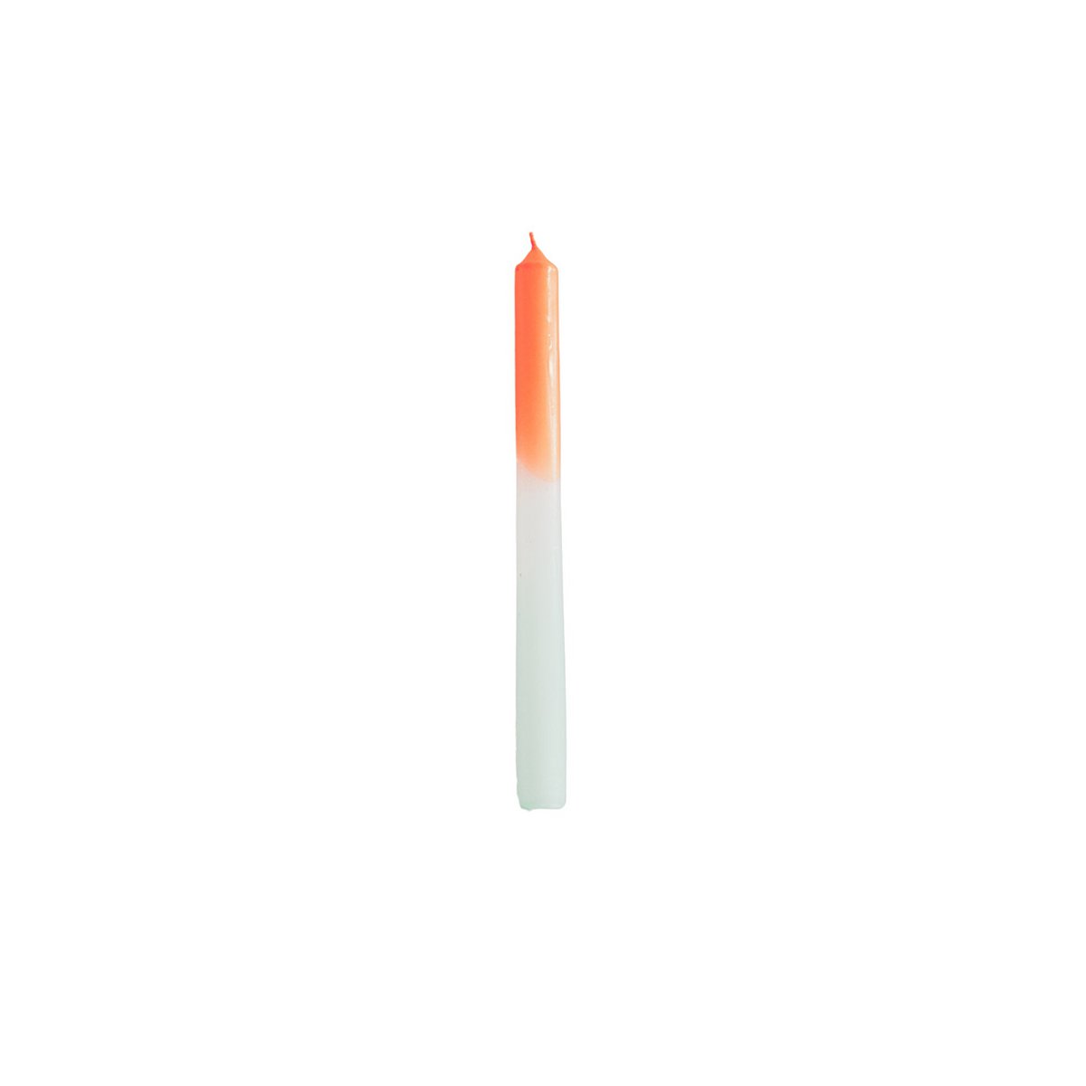 Tapers - Dipdye - Wax- Orange/White/Mintgreen - S4